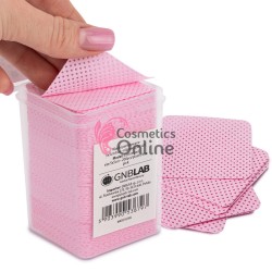 Dischete / servetele perforate pentru unghii 200 bucati Roz Cod 38797